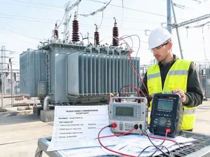 Substation testing for power utilities