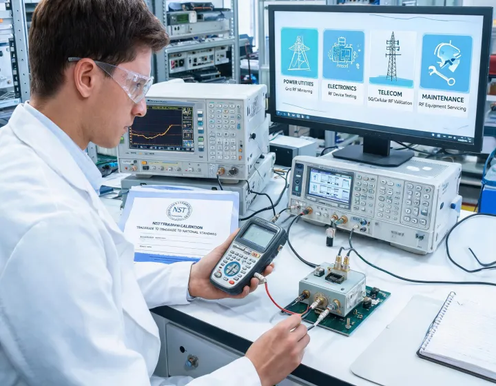 Engineer selecting instruments for multiple industrial applications